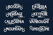 Hasthon - Vintage Font, a Sans Serif Font by Garisman Std (Thumbnail 4 of 10)