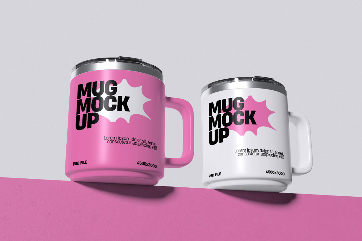 Mug Mockup Bundle Set, a Merchandise Mockup by Rielismee (Photo 3 of 5)