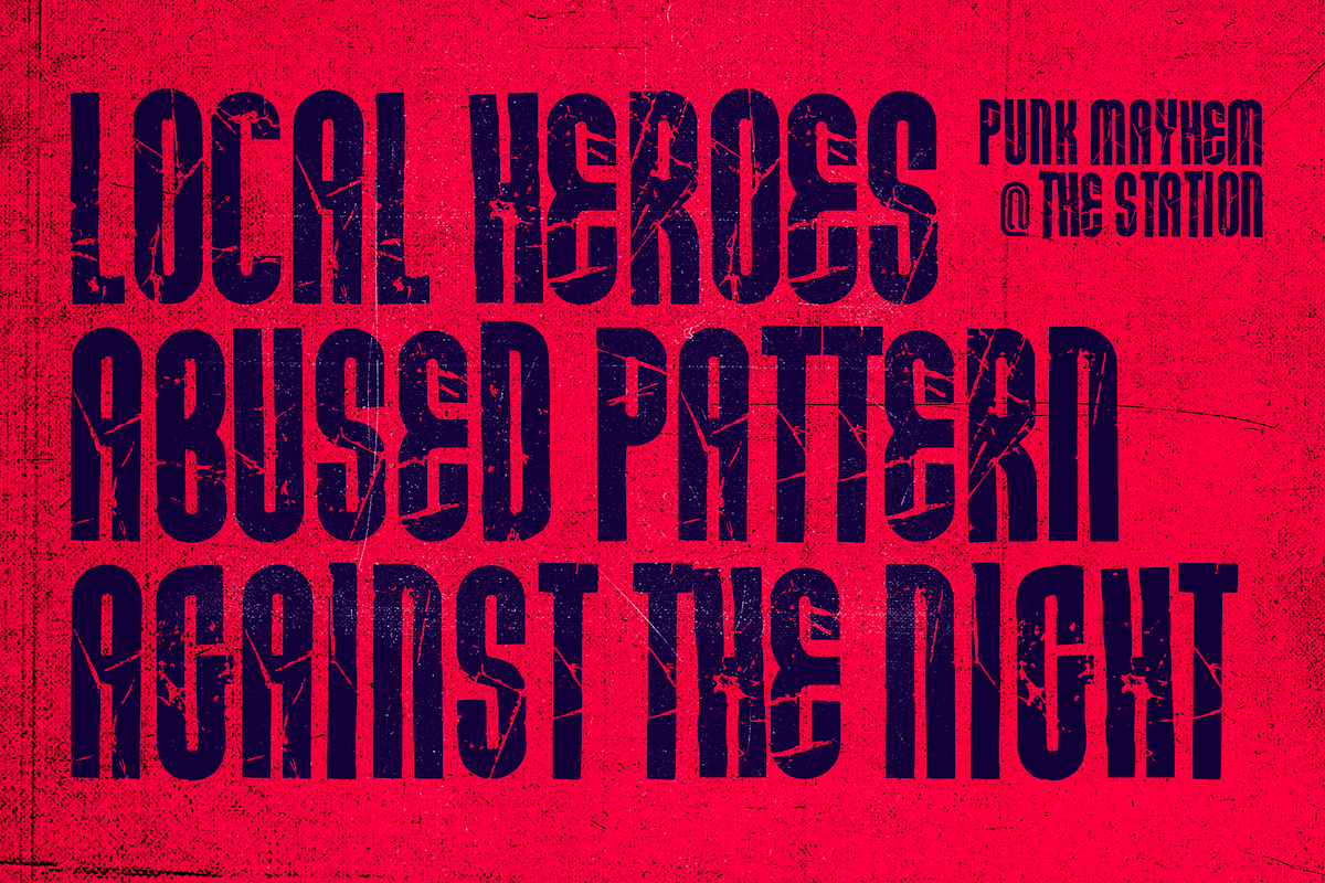 Rock It! -font trio, a Sans Serif Font by Fenotype (Photo 10 of 11)