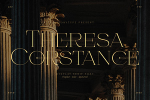 Theresa Cornstance Display Serif