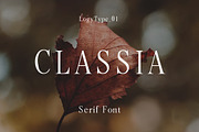 Classia Serif Font, a Font by Logy (Thumbnail 1 of 5)
