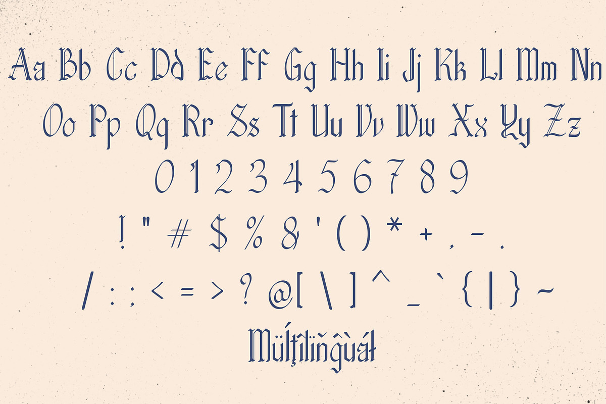 Palyrin – Blackletter Font Family, a Blackletter Font by NDNL Studio (Photo 13 of 14)