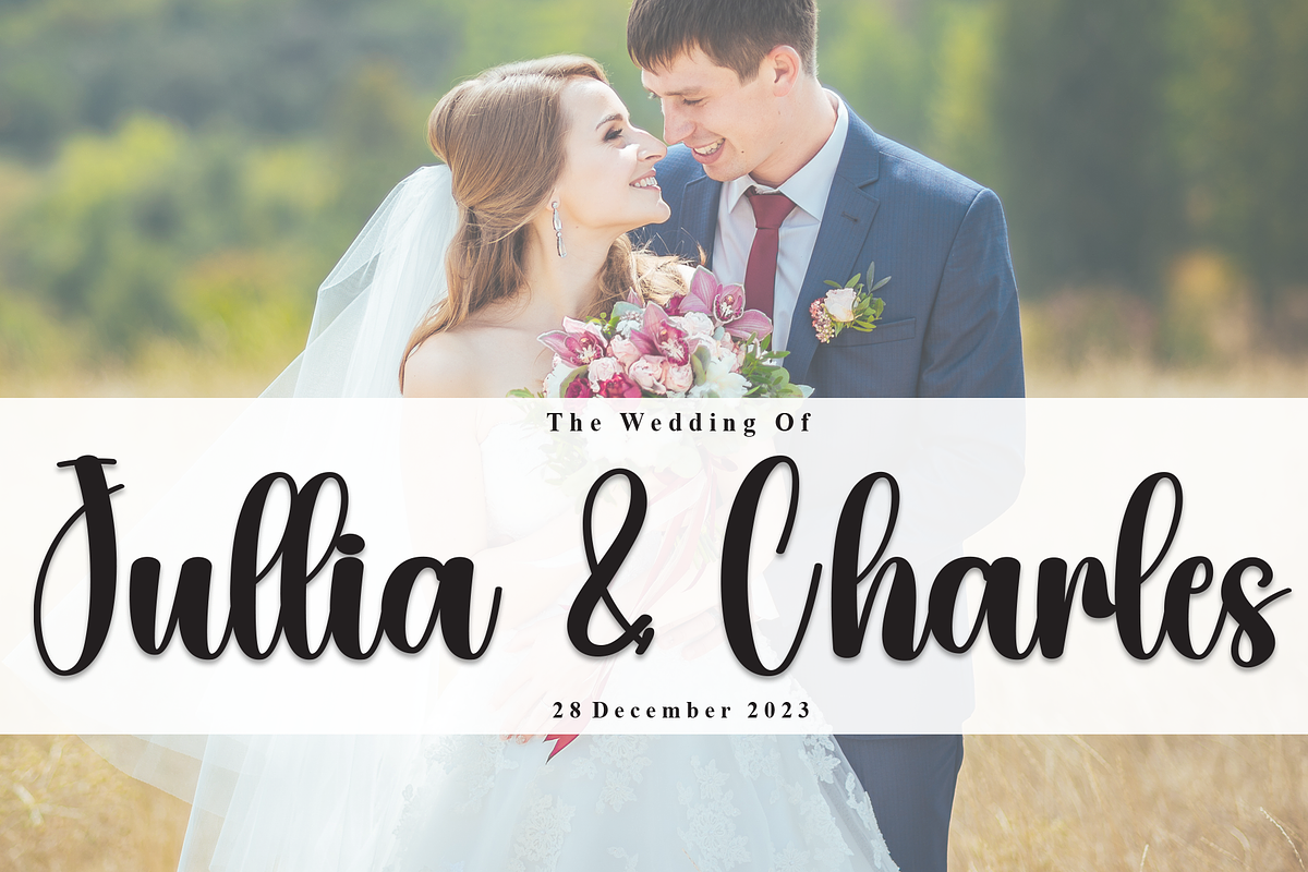 Darling | Script Font, a Handwritten Font by Scratchones (Photo 2 of 8)