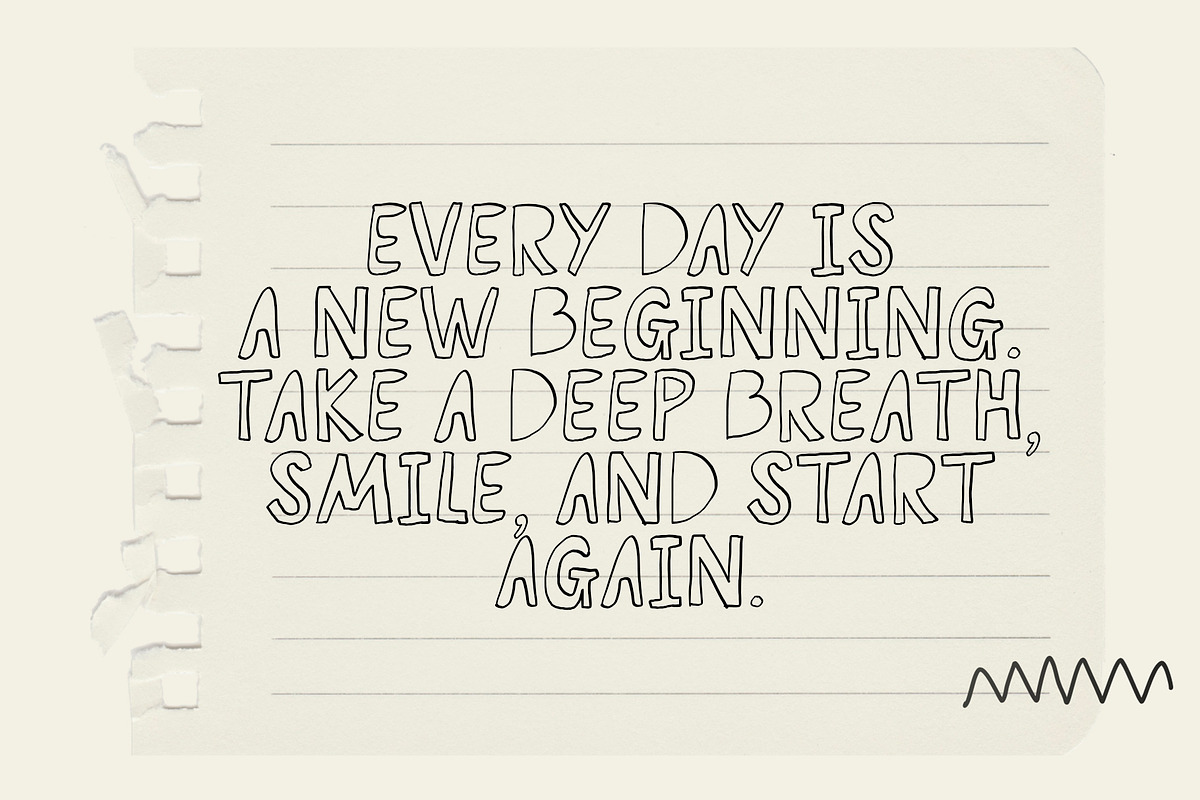 Handwritten Font Bundle 70% OFF!, a Handwritten Font by Nonceni (Photo 5 of 10)