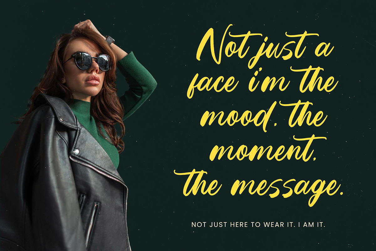 Matric Bunker Bold Brush Font, a Script Font by Letterena Studios Script (Photo 2 of 20)