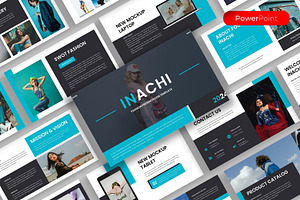 Inachi – Fashion PowerPoint, a Presentation Template by kreatifreya