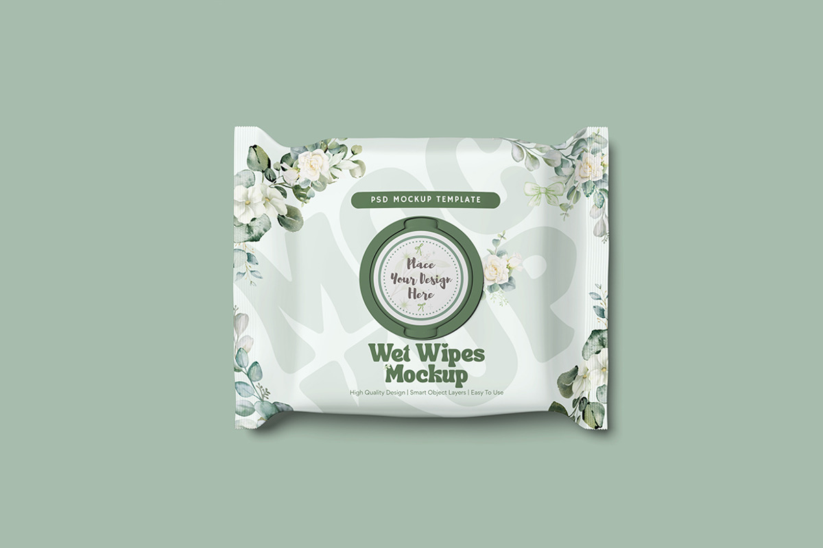 Wet Wipes Mockup, a Product Mockup by bimockup (Photo 5 of 6)