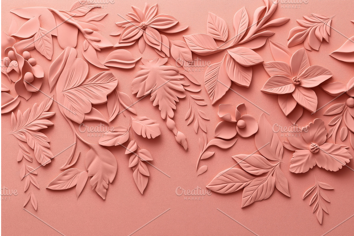 Textured decorative artwork, an Illustration by Sergey Kotenev