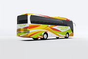 Coach Bus Mock-Up, a Product Mockup by DesignRushMarket (Thumbnail 7 of 7)