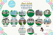 REAL ESTATE PORTRAIT CREATOR, a Work Illustration by Lauren Lesley Studio (Thumbnail 4 of 12)