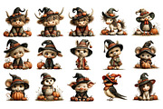 Halloween Farm PNG Clipart, a Seasonal Illustration by Nicolle's Colorful Art (Thumbnail 4 of 5)