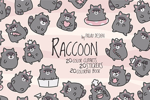Raccoon Character Bundle