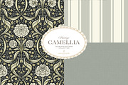 Arts & Crafts Floral Patterns Black, a Pattern Graphic by Eclectic Anthology (Thumbnail 4 of 10)