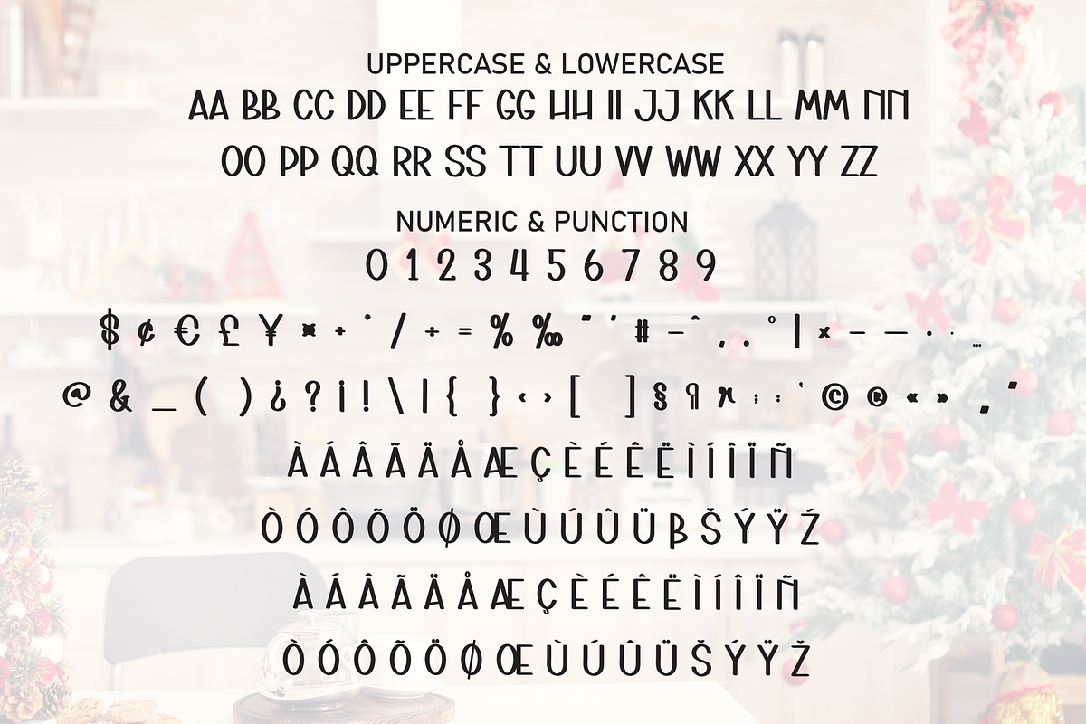 Modern Christmas | Script Font, a Script Font by Scratchones (Photo 7 of 8)