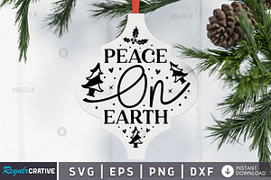 Peace On Earth SVG