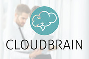 Cloud Brain Logo, a Branding & Logo Template by Luis Quesada Design (Thumbnail 3 of 6)