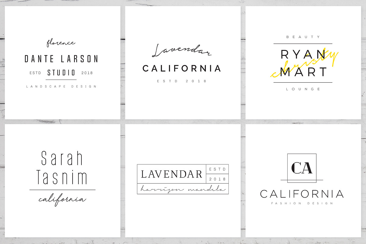 200 Minimal Premade Logo Bundle, a Branding & Logo Template by XpertgraphicD (Photo 15 of 60)