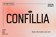 Confillia Sans Serif, a Sans Serif Font by 24Design Studios (Thumbnail 1 of 7)