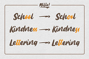 Millo, a Script Font by Garisman Std (Thumbnail 4 of 7)