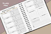 Daily,Weekly &Monthly planner Bundle, a Stationery Template by DesignByStore (Thumbnail 3 of 4)