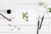 Hand-Painted Watercolor Floral, a Decorative Illustration by venus_canvas (Thumbnail 5 of 5)