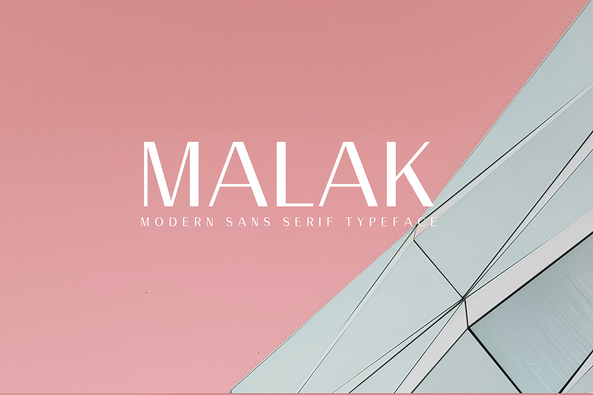 Malak Sans Serif Font Family