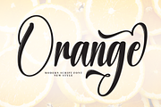 Orange | Script Font, a Handwritten Font by Scratchones (Thumbnail 1 of 9)