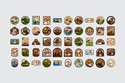 Mountain Logo, a Branding & Logo Template by Guna Studio (Thumbnail 2 of 6)