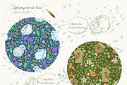 Spring Stories patterns, a Pattern Graphic by Piñata (Thumbnail 2 of 9)