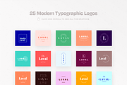 25 Modern Typographic Logos, a Branding & Logo Template by Artec Maison (Thumbnail 6 of 13)