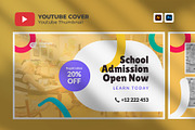 Home School Youtube Thumbnail, a Social Media Template by hekenostudio (Thumbnail 1 of 4)