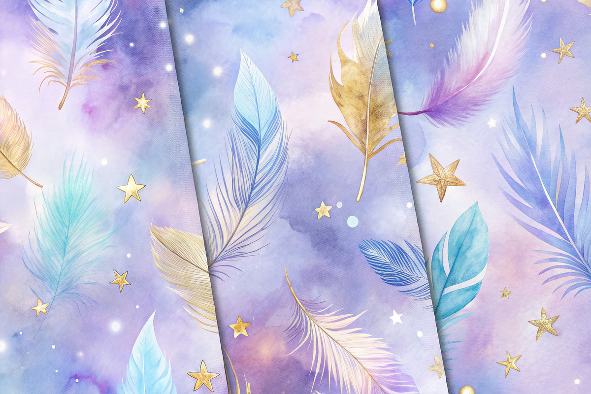 Feather Reverie, a Background Graphic by Curve Design (Photo 4 of 7)