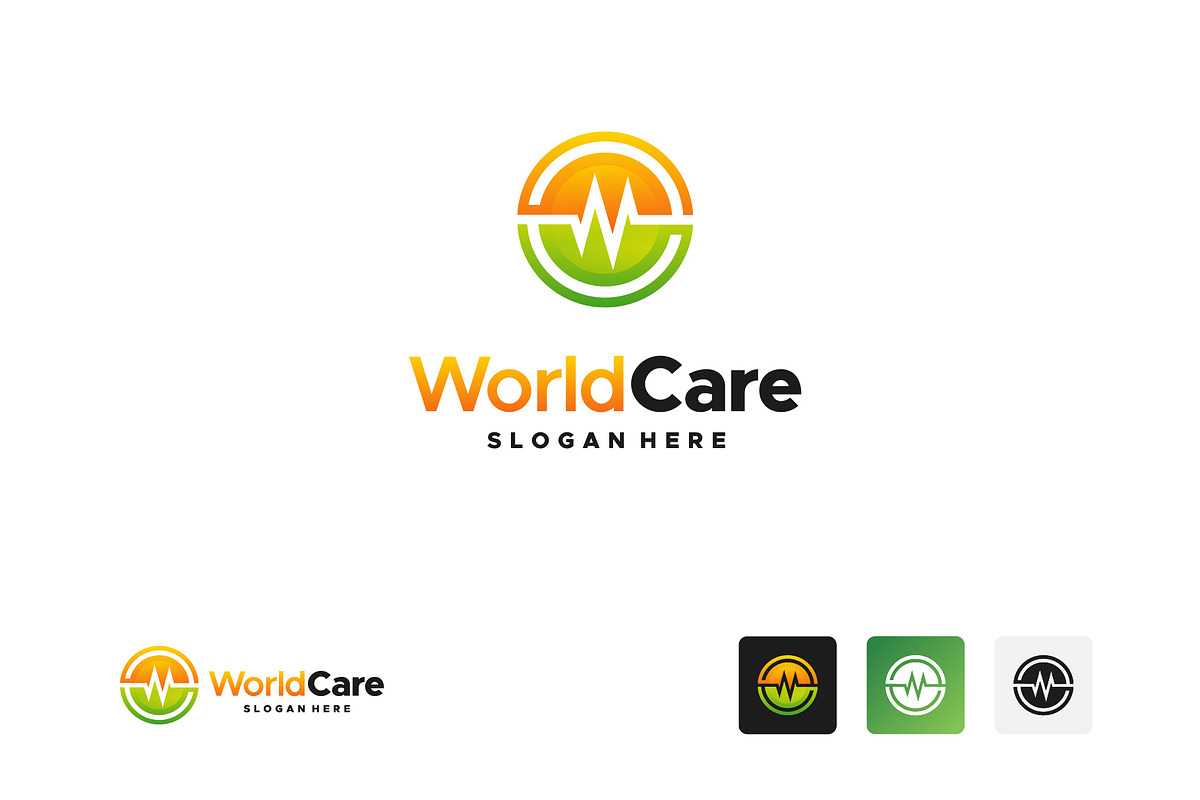 Global Care logo designs vector, a Branding & Logo Template by Lucky Creative (Photo 4 of 5)