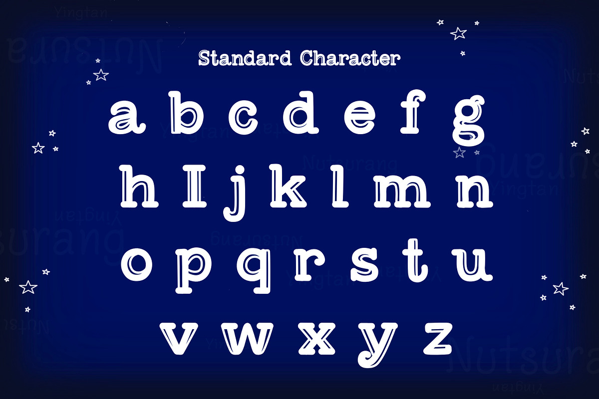 The Rainbow Fonts, a Script Font by N Nakorn Creative (Photo 6 of 7)