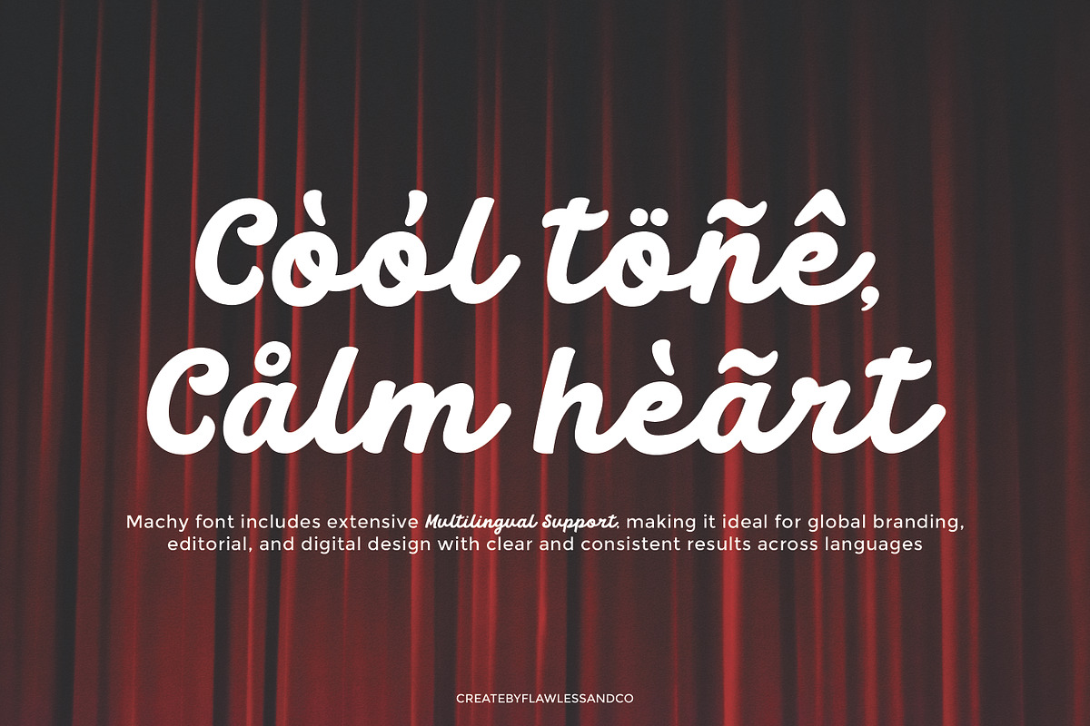 Machy - Handwritten Script Font, a Handwritten Font by Flawless And Co (Photo 10 of 10)
