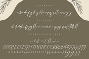 Juliette Handwritten Script, a Script Font by Creatype Studio (Thumbnail 8 of 9)