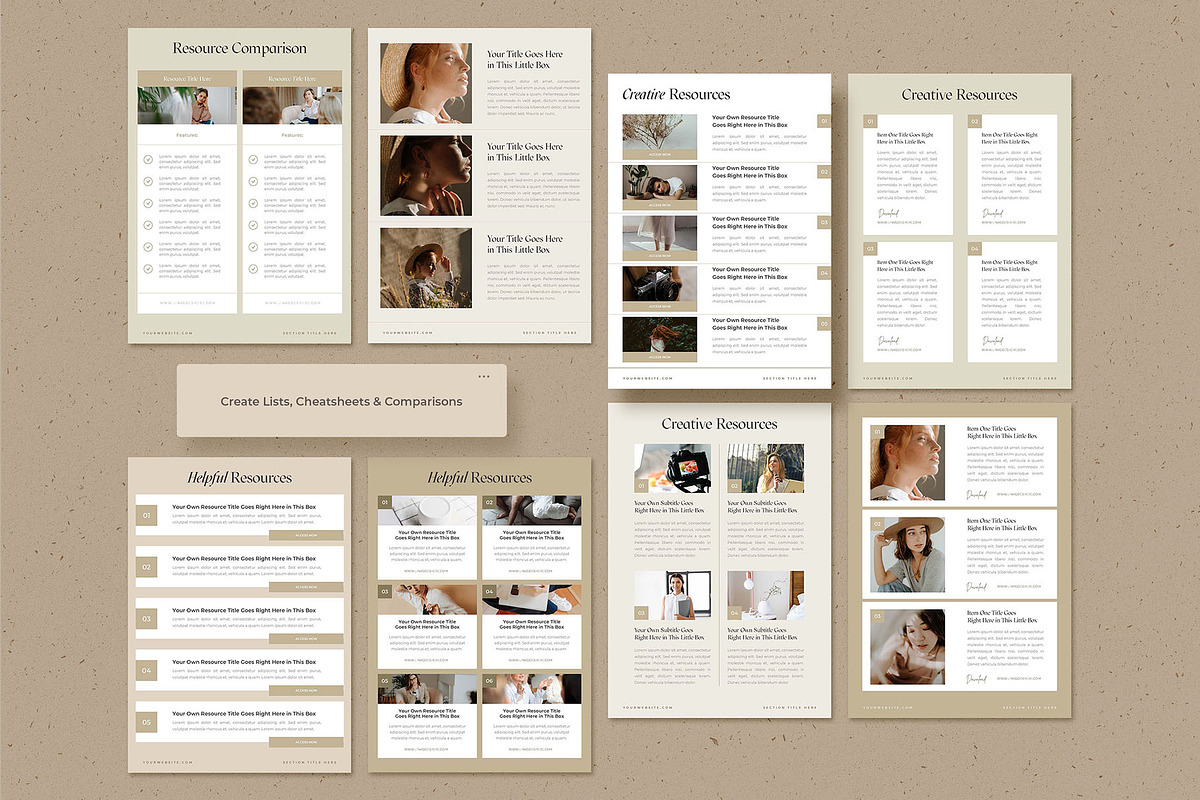 Course Creator eBook Templates, a Marketing Template by AndrewPixel (Photo 11 of 14)