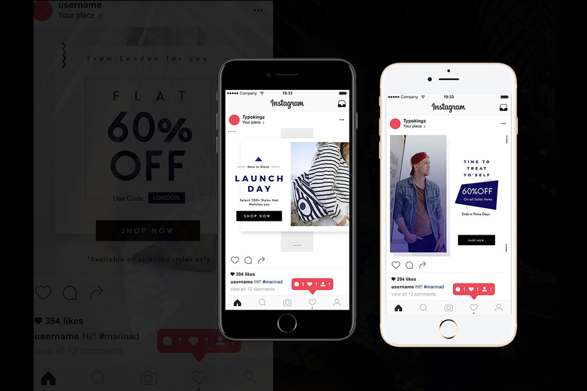 Bloo Social Media Kit, a Social Media Template by Fluto Creative Studio (Photo 8 of 8)
