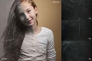 30 Dust and Scratch Overlay Textures, an Action Add-On by Mint Pixels (Thumbnail 7 of 10)