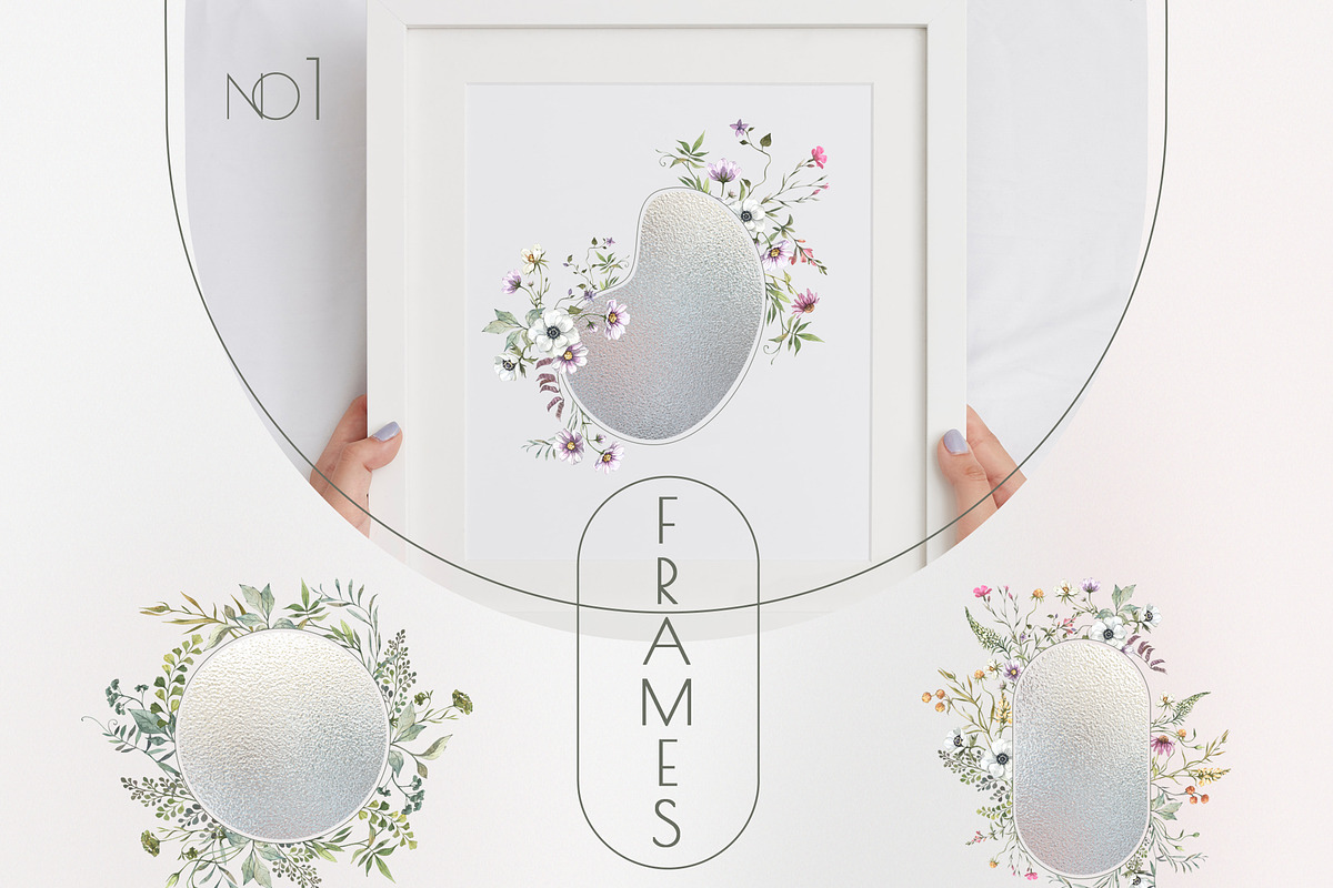 SERENITY Wild flowers collection, a Decorative Illustration by Anastezia Luneva (Photo 6 of 9)