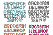School Doodle Letters PNG Clipart, an Education Illustration by Huckleberry Hearts (Thumbnail 3 of 3)