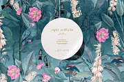Tropical Mint Surface Pattern, a Pattern Graphic by paper aesthetic (Thumbnail 1 of 9)