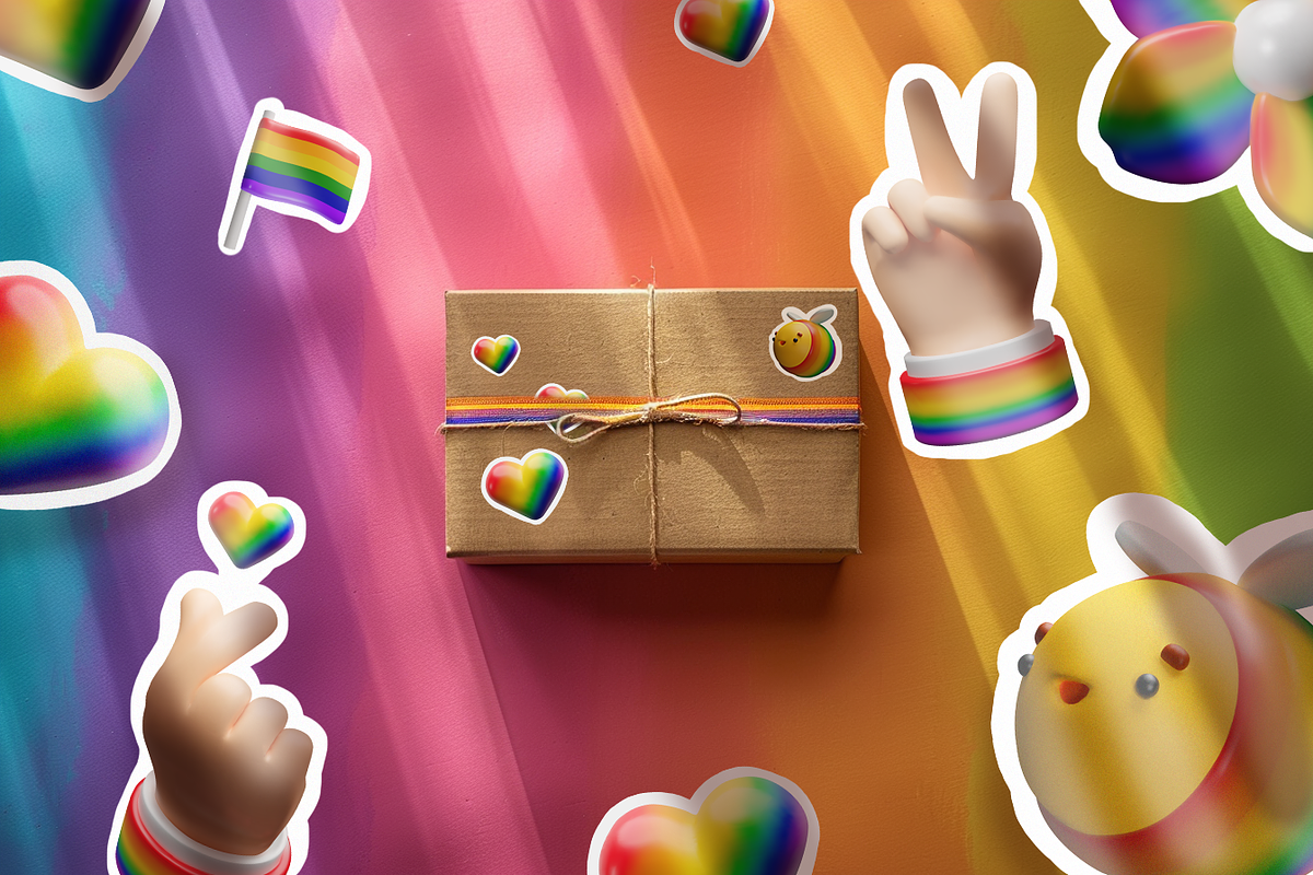 Pride Love Pack vector 3D, a Seasonal Illustration by Arhipteia (Photo 5 of 8)