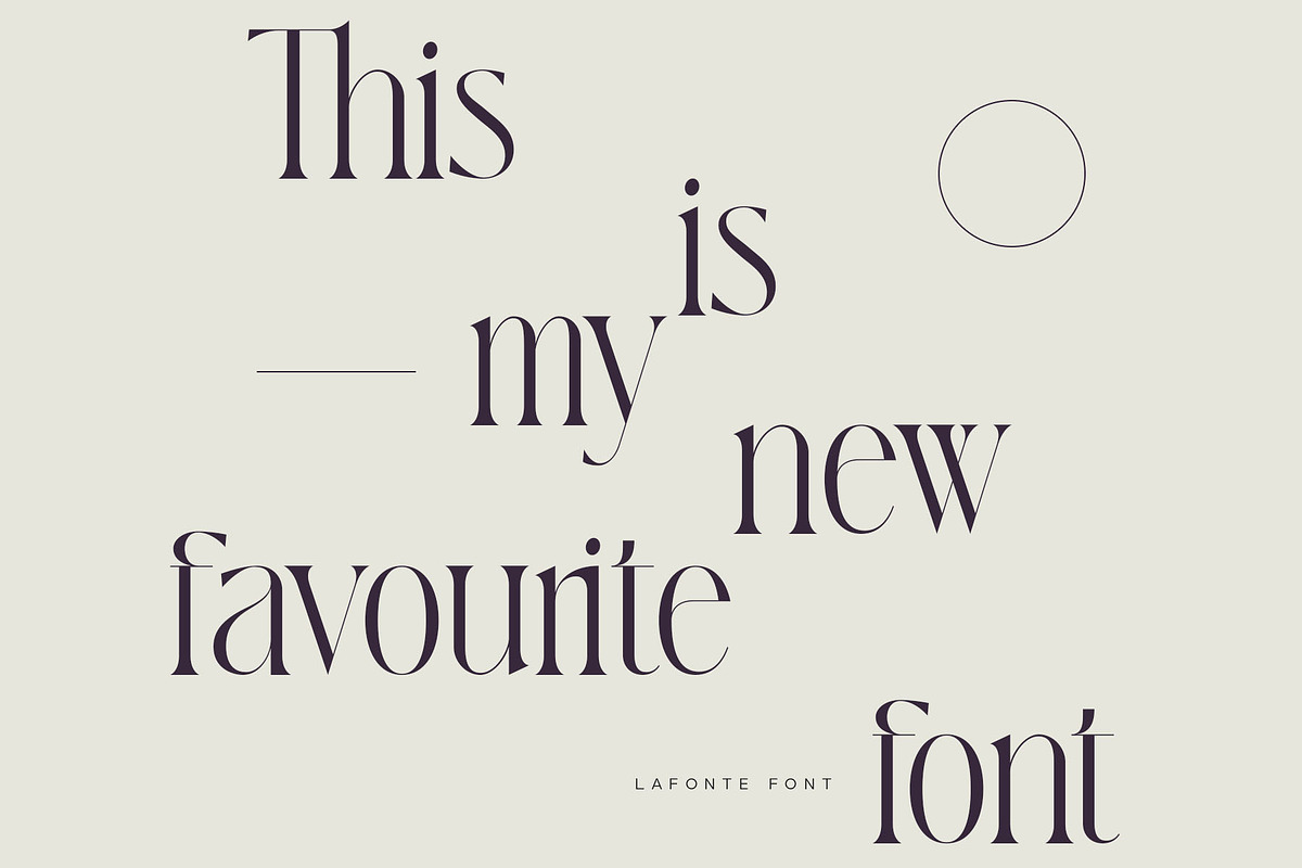 Lafonte Font, a Serif Font by vuuuds (Photo 7 of 13)