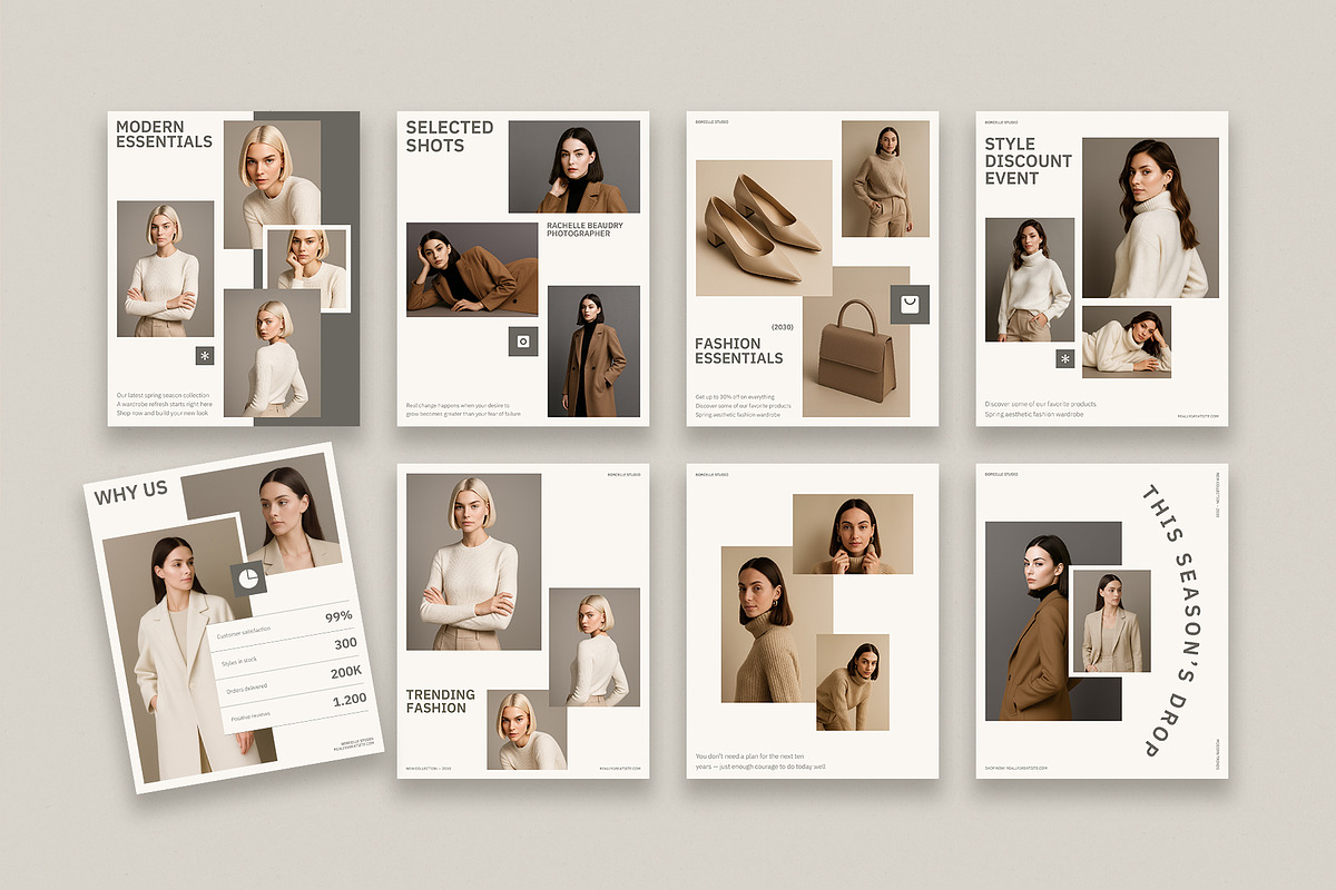 Canva Instagram Post Templates, a Social Media Template by Vasya Kobelev (Photo 5 of 7)
