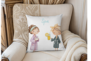 Cute Spa Relaxation Clipart Set, an Illustration by MockupWizard (Thumbnail 5 of 5)