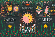 Tarot cards. Major and minor arcana, a Decorative Illustration by Chikovnaya (Thumbnail 1 of 8)