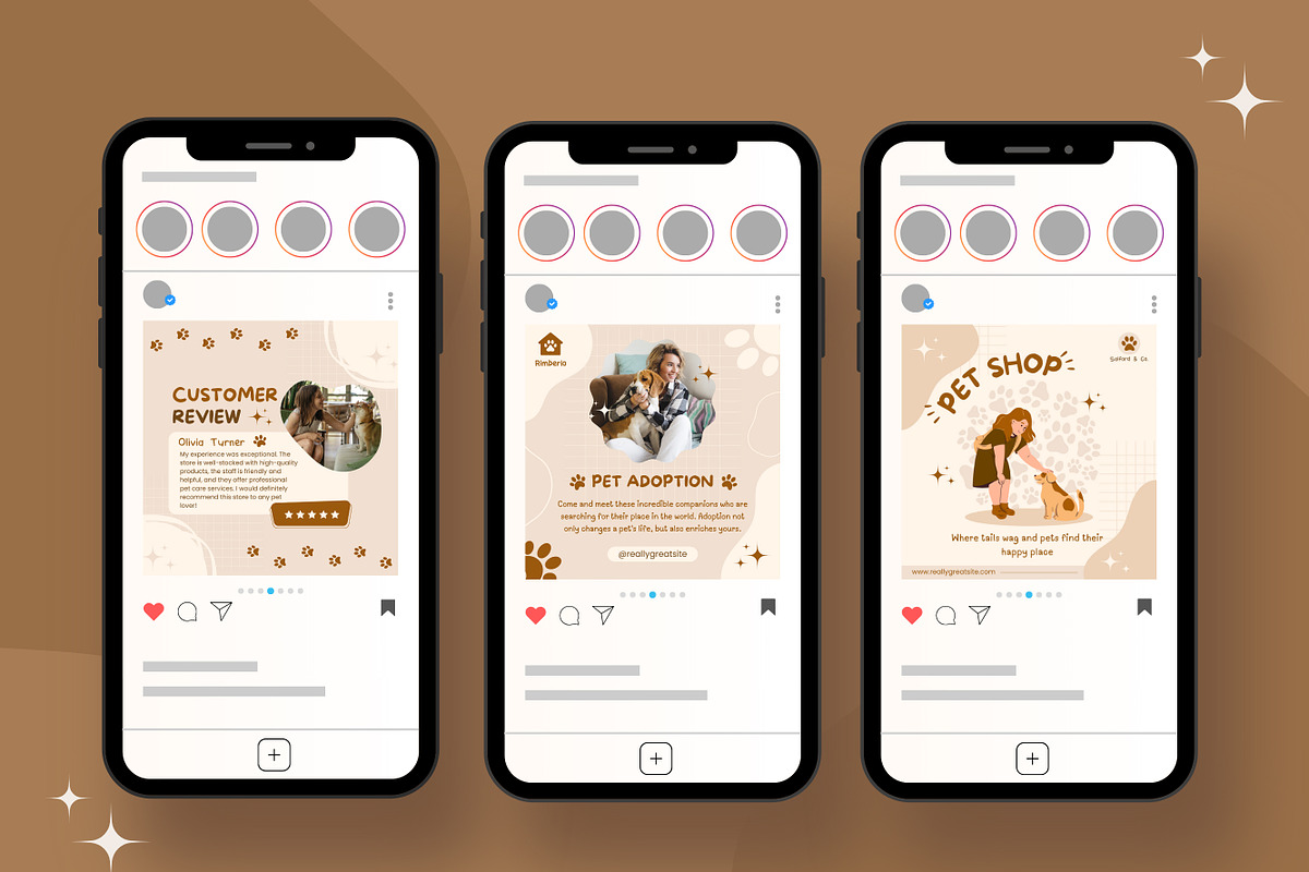 10 Editable Canva Post for Pet Care, a Social Media Template by TemplateCastleStore (Photo 4 of 7)