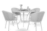 Outdoor furniture set1909, a Furniture 3D Model by inDahouze (Thumbnail 7 of 7)