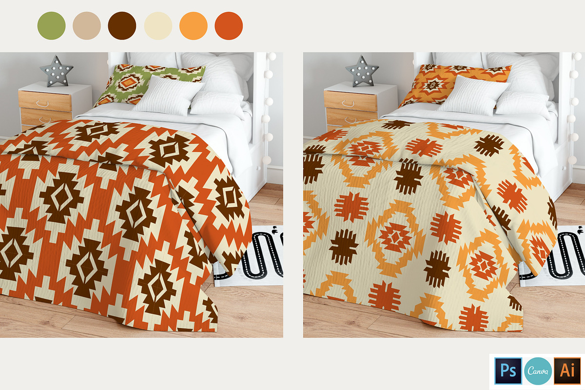 25 Southwestern Vector Patterns, a Pattern Graphic by Katrinelly (Photo 2 of 13)